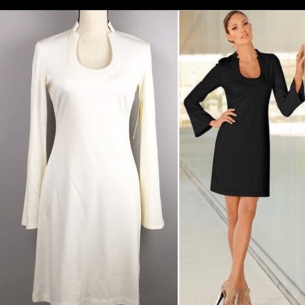 Boston Proper black dress